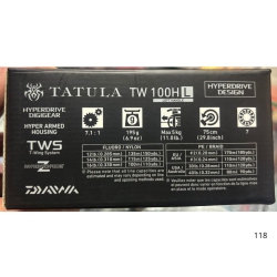 Multiplikator Daiwa 23 Tatula TW 100 HL